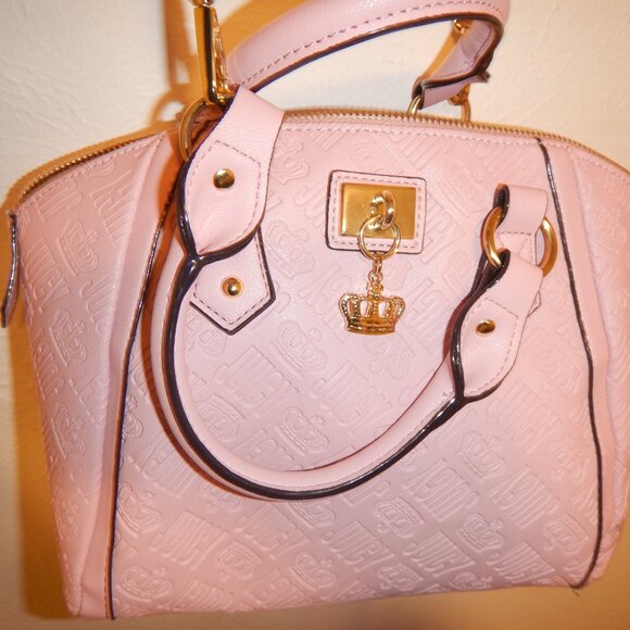 JUICY COUTURE PINK BEAUTIFUL HANDBAG CROSSBODY - Picture 15 of 16